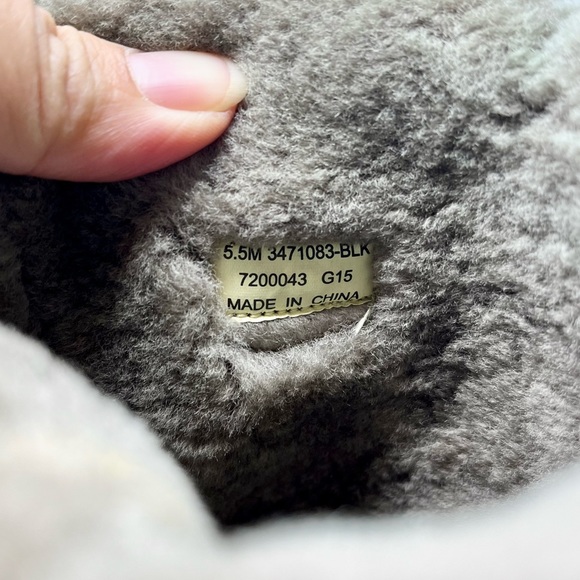 Frye ‘Gemma’ Shearling Lined Leather/Suede Tall Boots - Picture 11 of 11